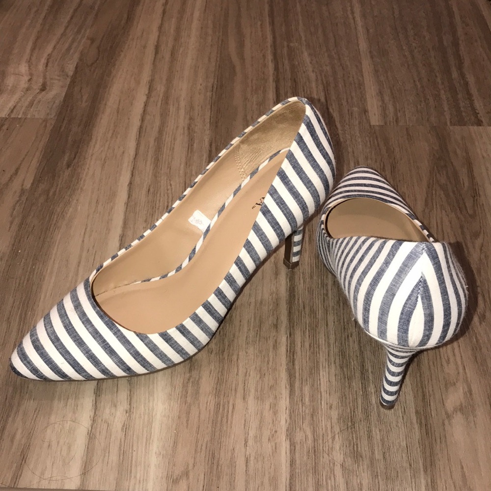 Striped heels - Picture 4 of 4